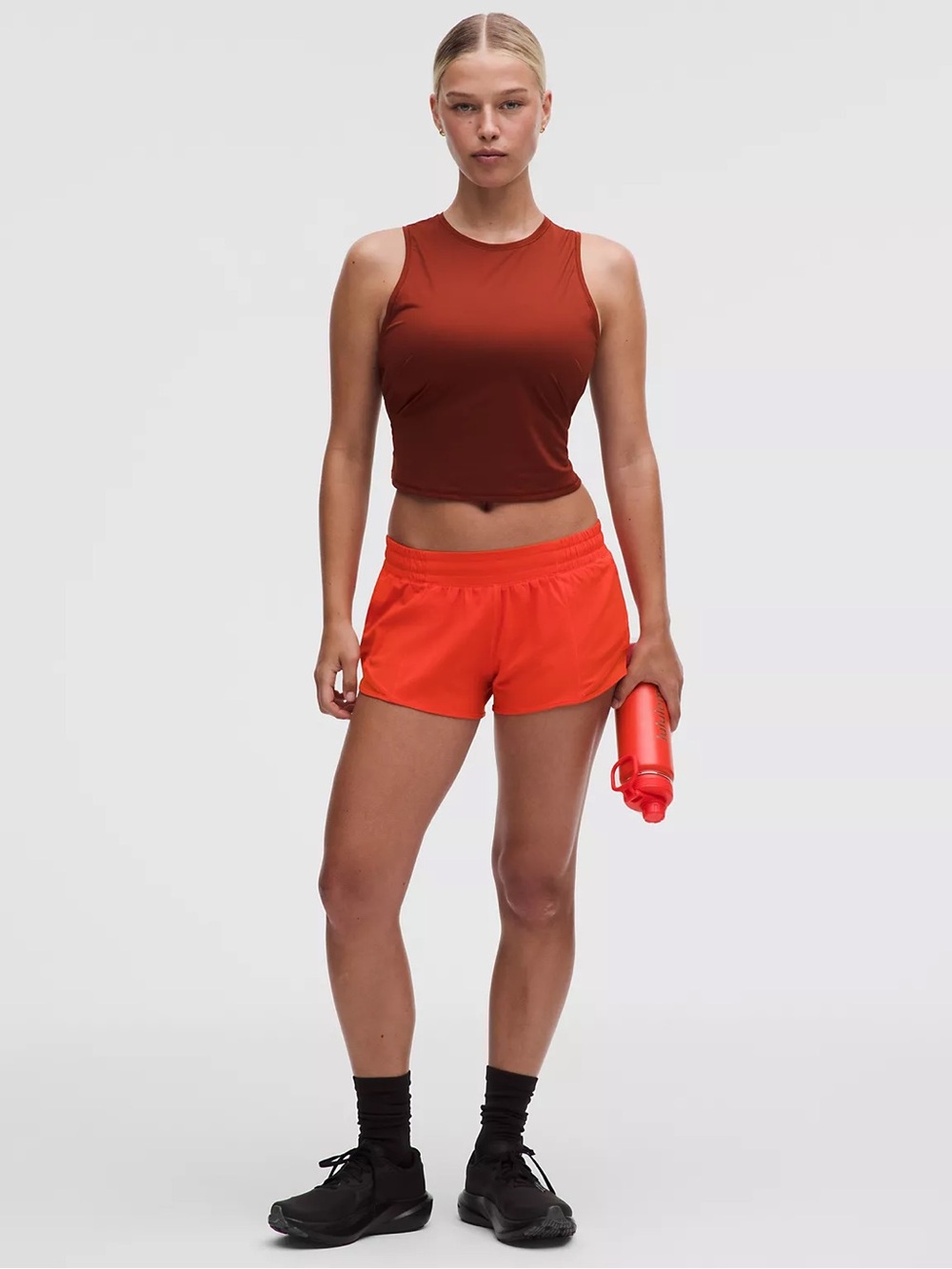 NWT Cherry Ember Hotty Hot LR Shorts 2.5” Lined
